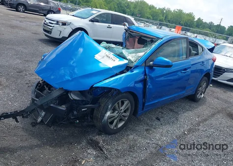 2018 Hyundai Elantra Sel из США, поврежденный, VIN 5NPD84LF2JH238406